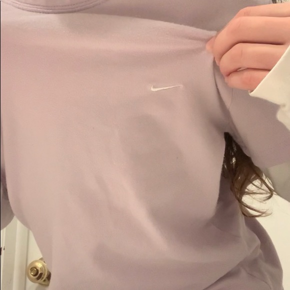 nike long sleeve lilac - Picture 2 of 6